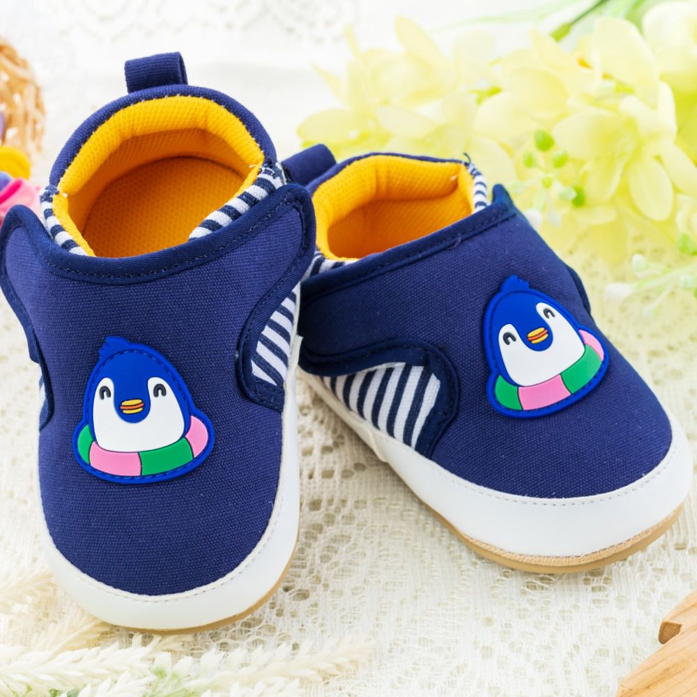 nikokids - 軟Q底學步鞋-藍色(SG568)