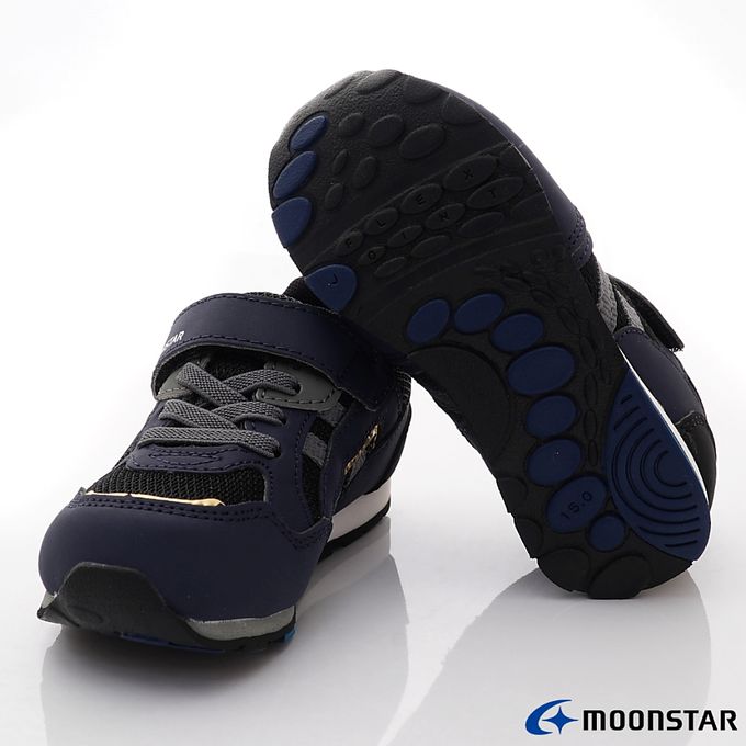 Moonstar日本月星 - 運動系列機能童鞋-MSCNC29506深藍(中大童)-運動鞋-深藍