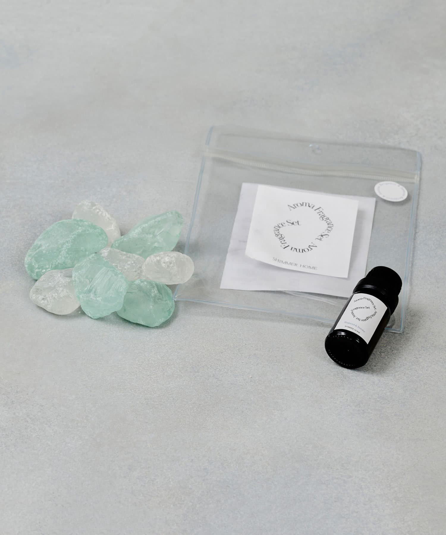 日本代購 - SHIMMER ROOM  療癒香氛開運能量擴香石-混色石-絢麗紫(甜橙麝香)