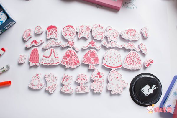 （預購團！緊急追加中！）開心玩蓋印♫玩出好創意❤【法國Janod】寶寶印章☞精緻質感，一蓋就知道不一樣！