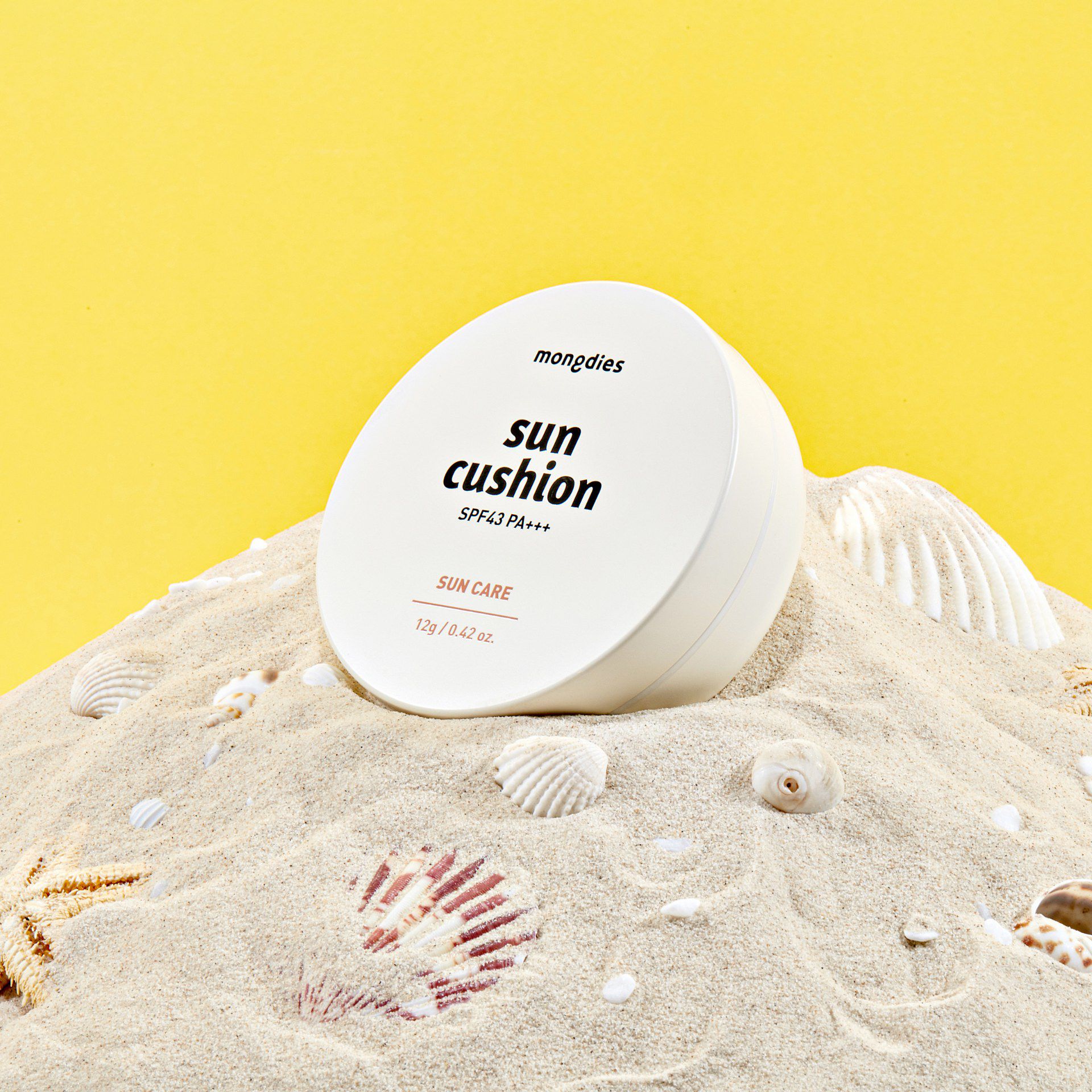 韓國 mongdies - 神經醯胺寶寶防曬粉餅SPF43-12g