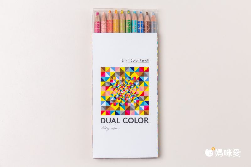 日本文具 KOKUYO - 日本製 2in1雙色絲絨感色鉛筆-20色