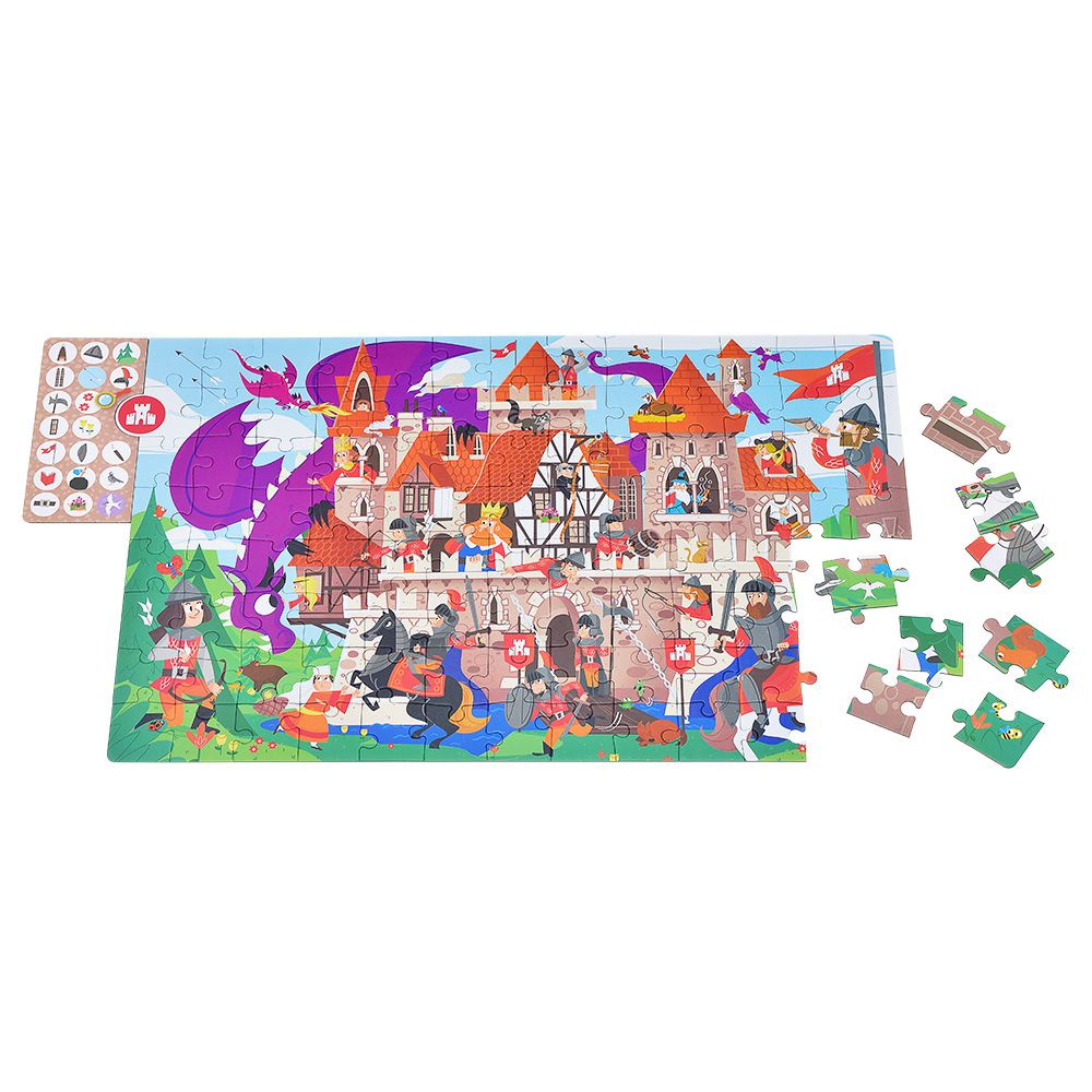 西班牙 APLI - 小偵探拼圖-城堡