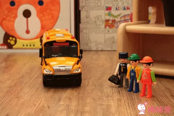 ✪小小家 工程小車車 磨輪校車（獨家新品）