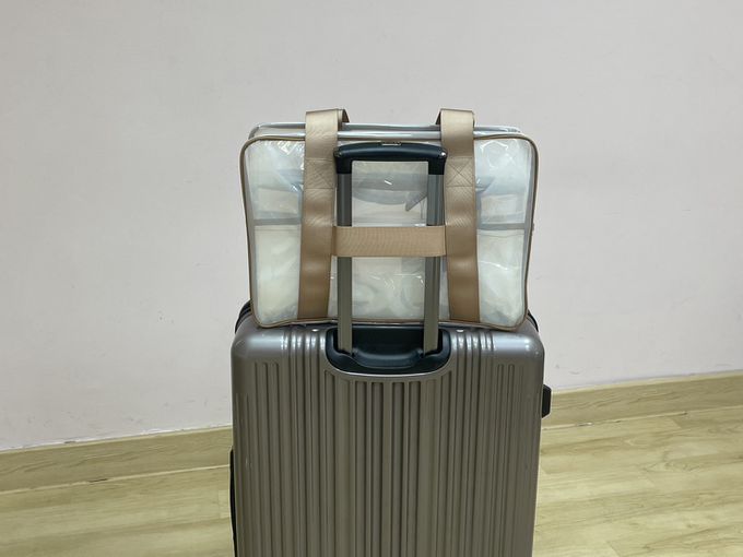 香港百寶袋王 Bagtory HK - 大容量旅行沙灘多功能包-奶白色-42x30x20cm