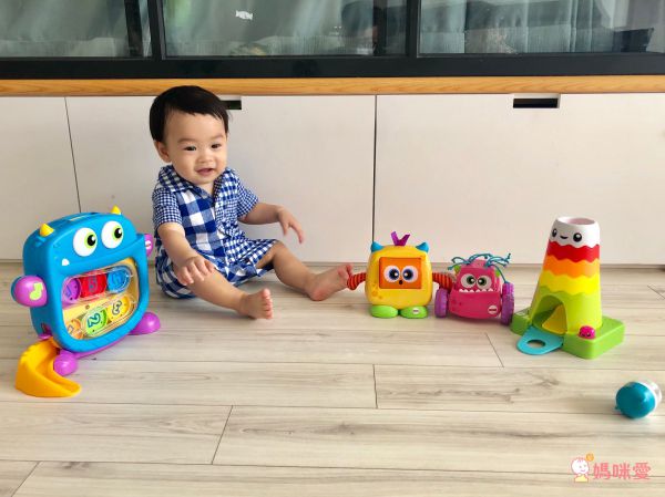 林心如推薦【費雪 Fisher Price】聲光小怪獸／安撫海馬