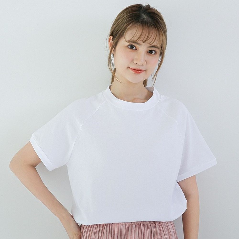 [包色推薦]經典好搭純棉短袖上衣-白