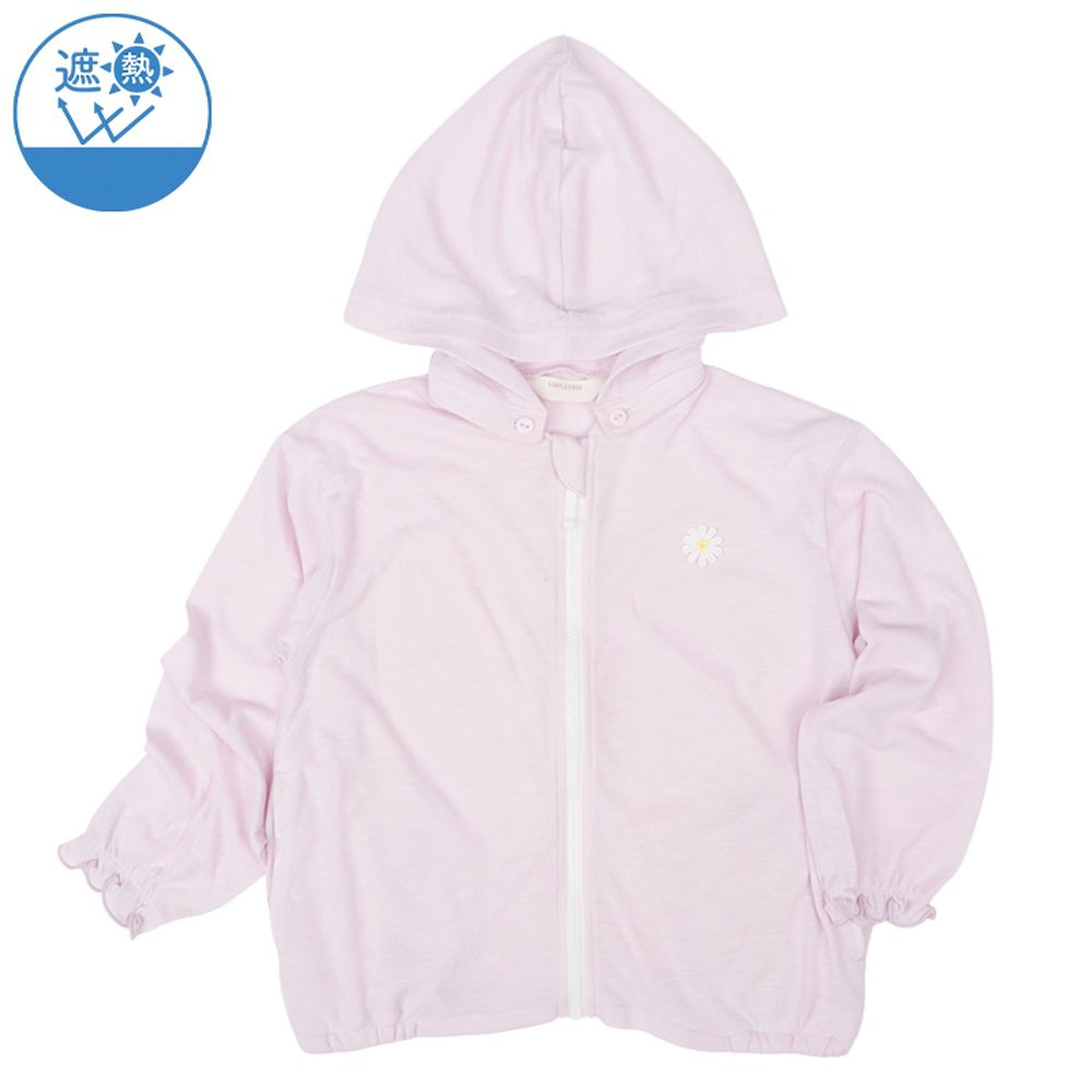 隔熱連帽外套-粉紅色