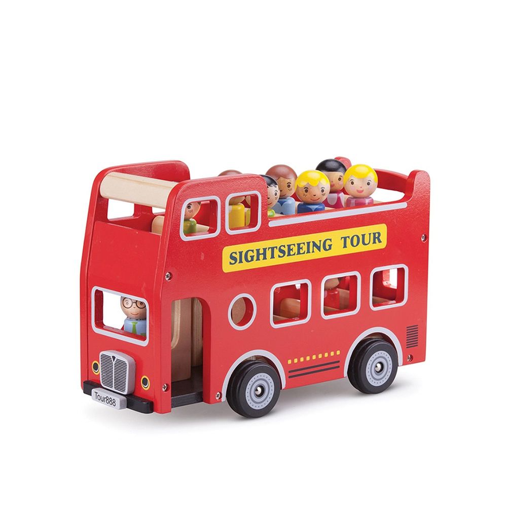 荷蘭 New Classic Toys - 玩偶城市遊覽巴士
