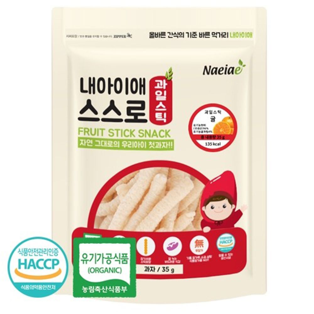 Naeiae - Naeiae韓國米棒-柑橘-35g
