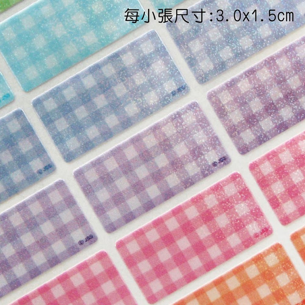 吉祥刻印 - 韓風格紋粉色系閃亮亮鑽石貼紙-1.5x3cm(每份150小張)