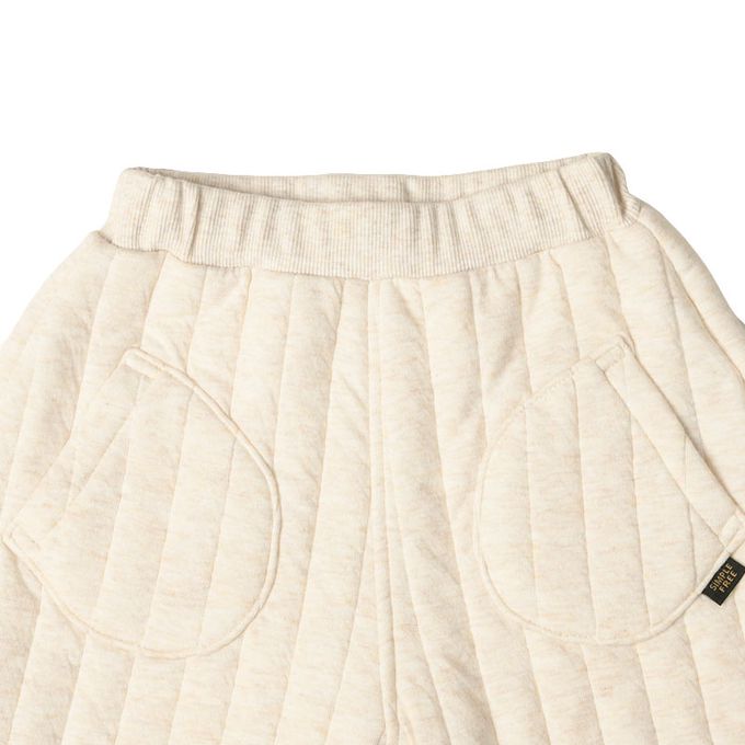 akachan honpo - 10分鋪棉褲-象牙白色