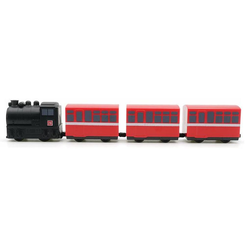 鐵支路模型 - 阿里山28普通迴力列車