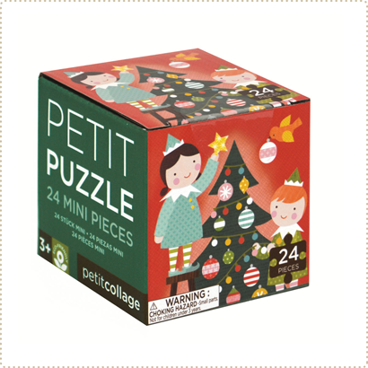 降臨曆來囉！【美國 Petit Collage】立體拼圖／降臨曆／塗鴉冊