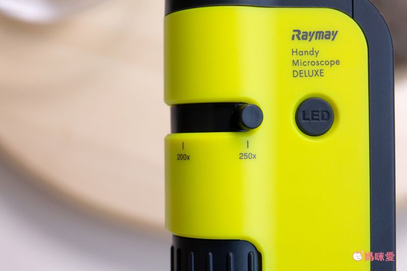 日本 Raymay - 攜帶式隨身顯微鏡-100-250倍率-黃