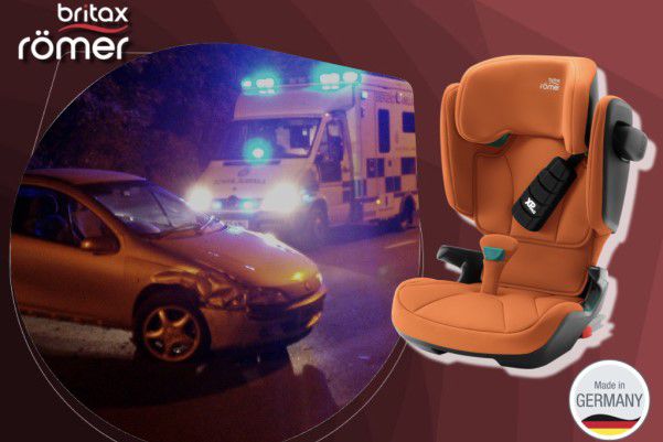 britax römer - 德國原裝3-12歲KIDFIX i-SIZE成長型汽座-月光藍