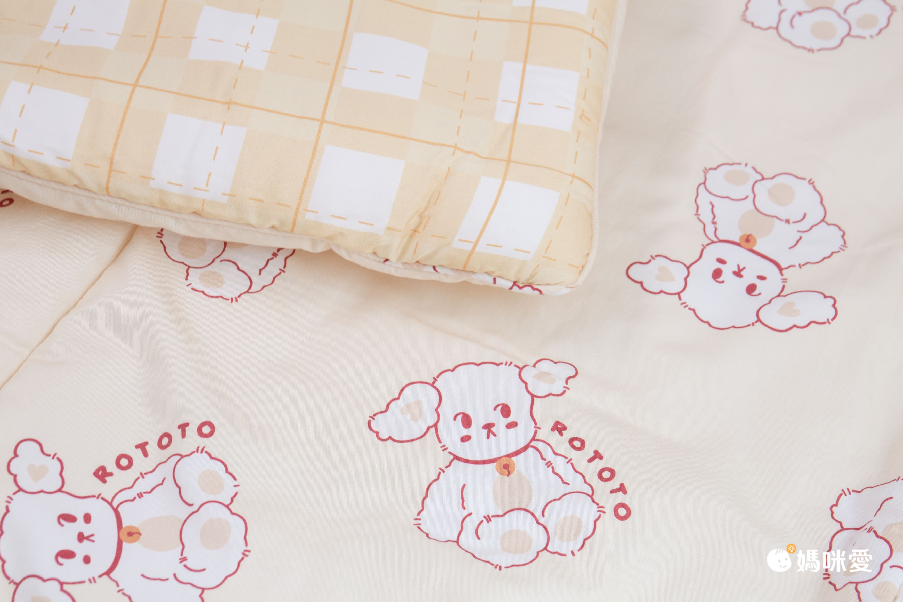 韓國 ROTOTO bebe - 莫代爾4cm厚雙面睡袋-老虎娃娃