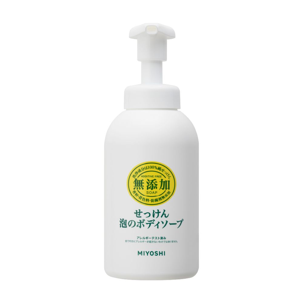 日本 MIYOSHI 無添加 - 無添加泡沫沐浴乳-500ml
