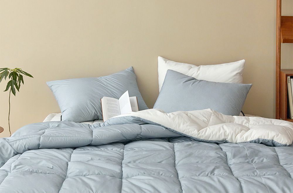 韓國 Maatila - 可水洗M2全方位抗菌防蟎棉被(冬被)-迷霧海洋