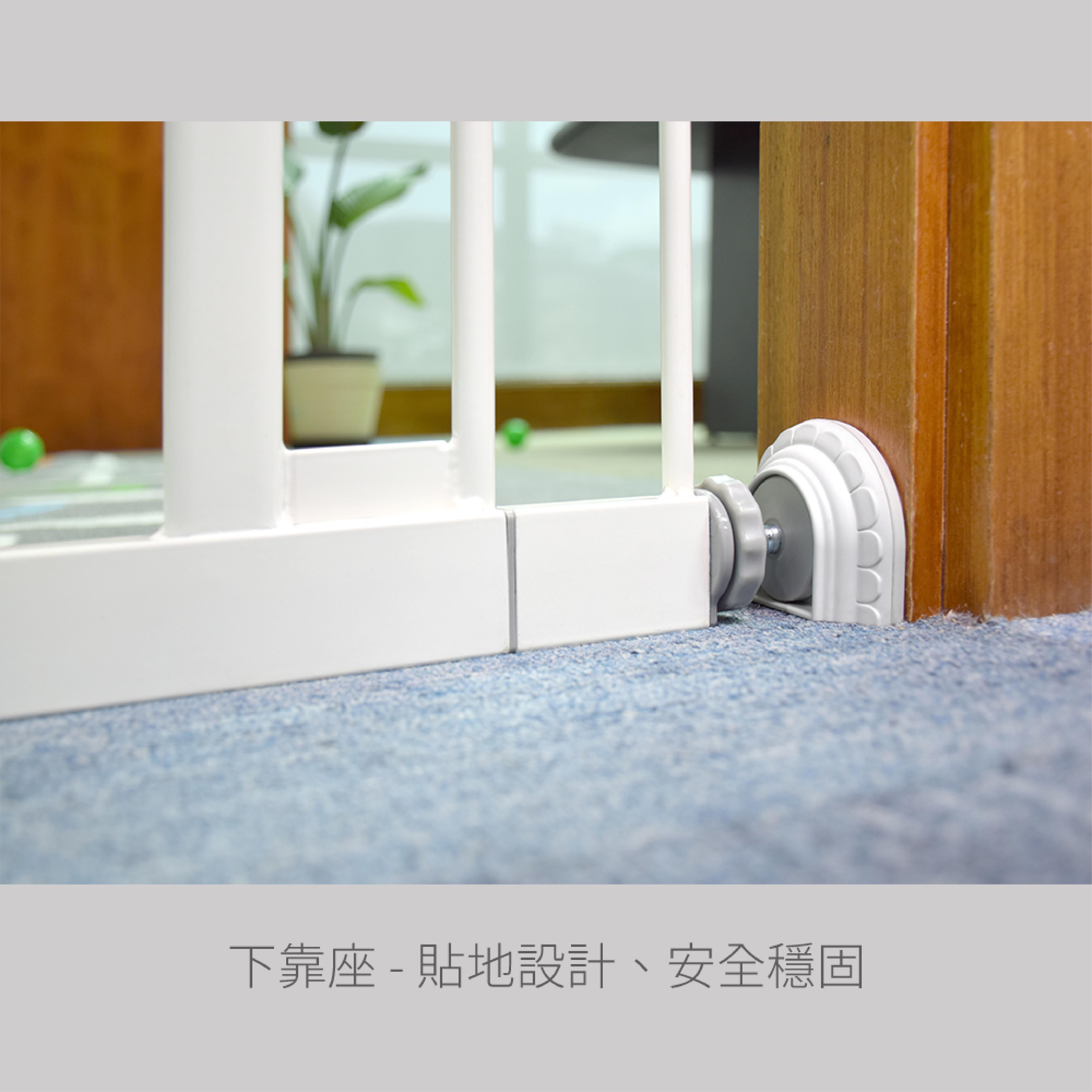 DEMBY - 門欄專用牆面保護靠座-TWP002-002-白