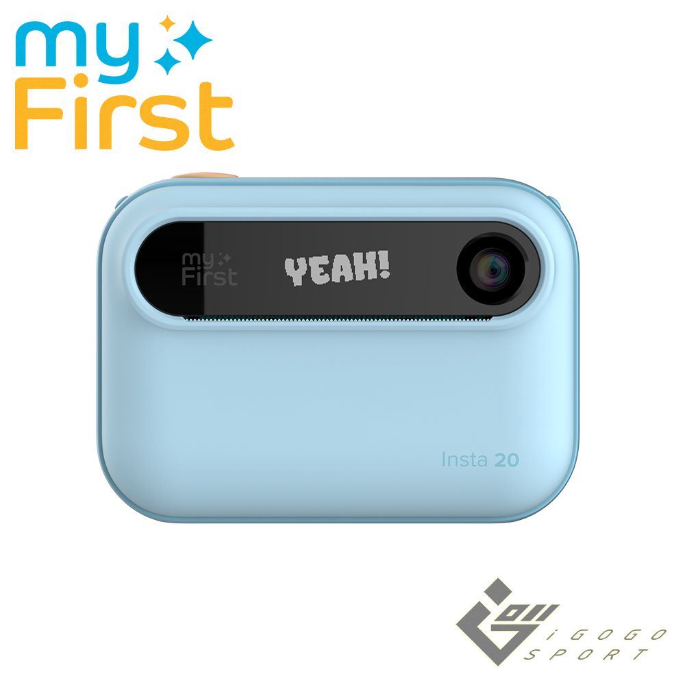 Insta 20 拍立得兒童相機-藍色