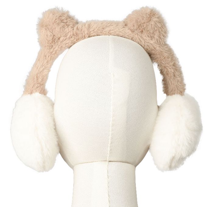 akachan honpo - 耳罩-動物耳朵-咖啡色