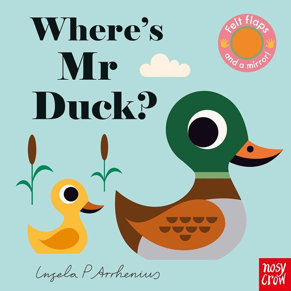 不織布翻翻書-Where's Mr Duck?