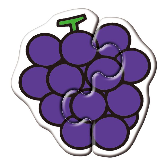 2片拼圖認知卡-蔬菜水果(新版)