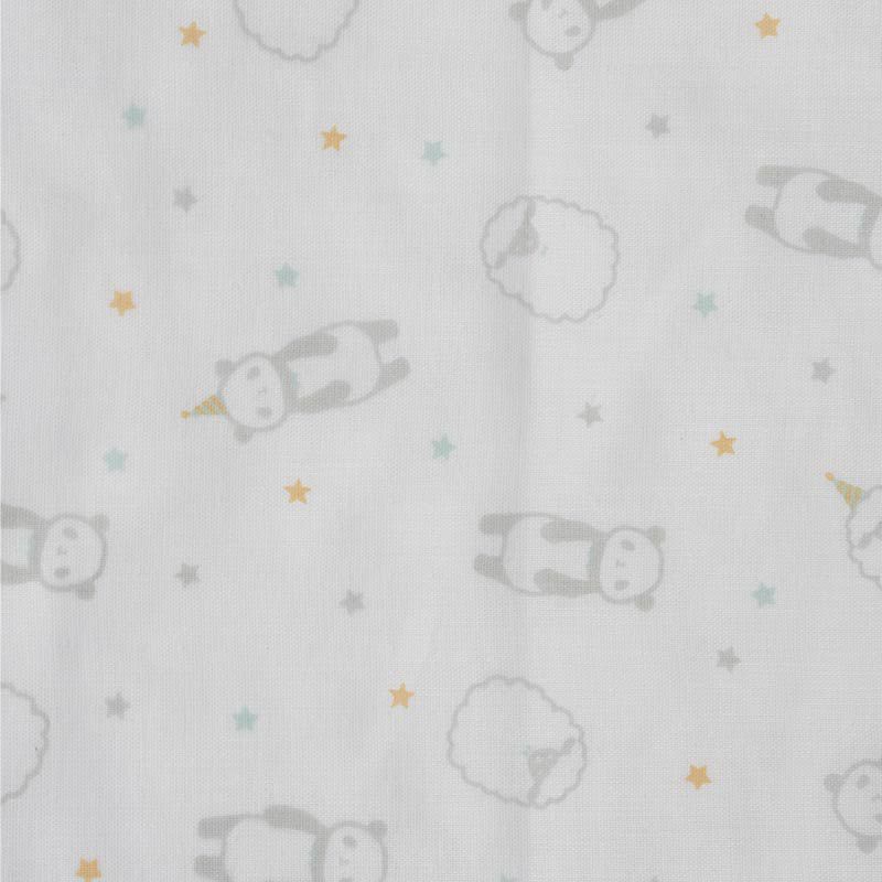 akachan honpo - 日本製沐浴毛巾&棉紗毛巾8件組-貓熊棉羊-棉紗浴巾：70㎝×120㎝（1條）棉紗洗澡巾：27㎝×70㎝（2條）棉紗手帕：27㎝×27㎝（5條）