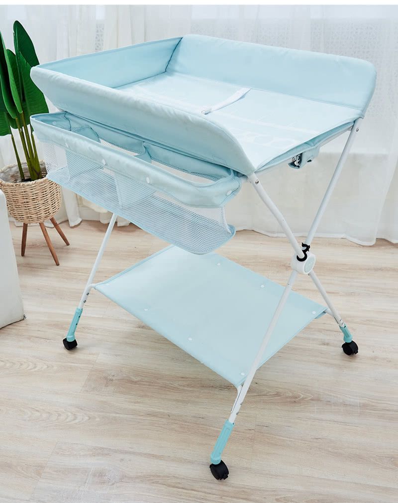 HANNIKD - 折疊升降 護理沐浴二合一尿布台(不含浴盆)-灰色