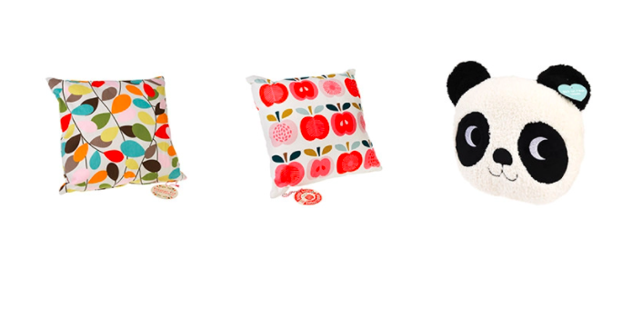 英國 Rex London - 純棉抱枕/靠墊-紅蘋果