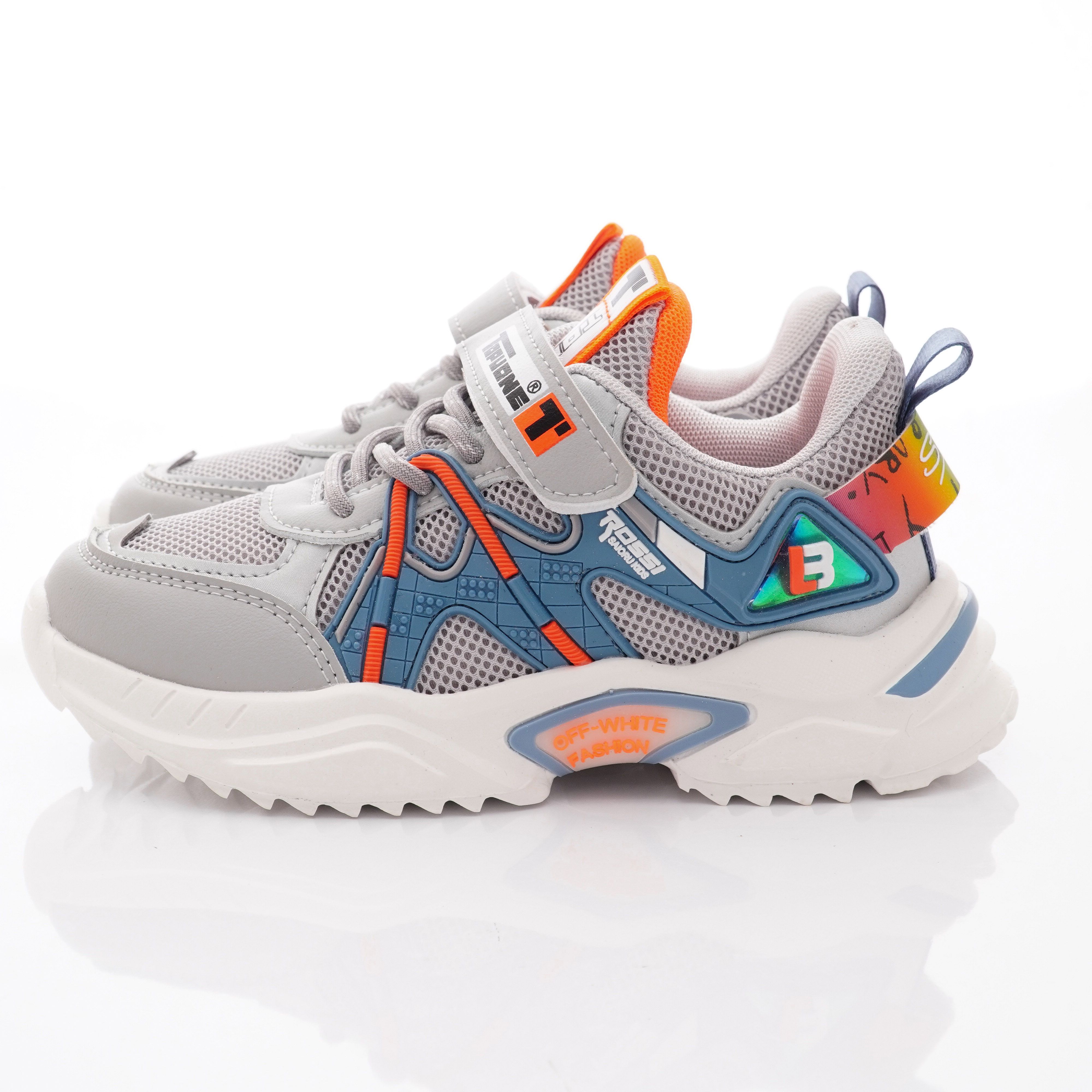 TOPUONE - 韓版機能運動款(大童段)-灰