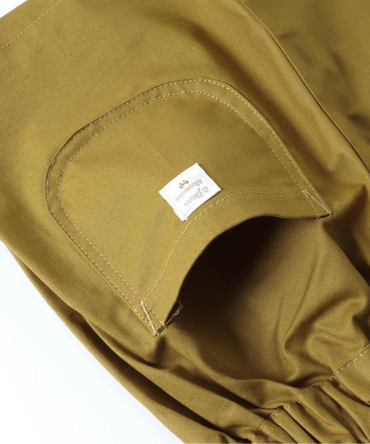 日本 apres les cours - 小奢華金屬鈕扣俏麗褲裙-棕色