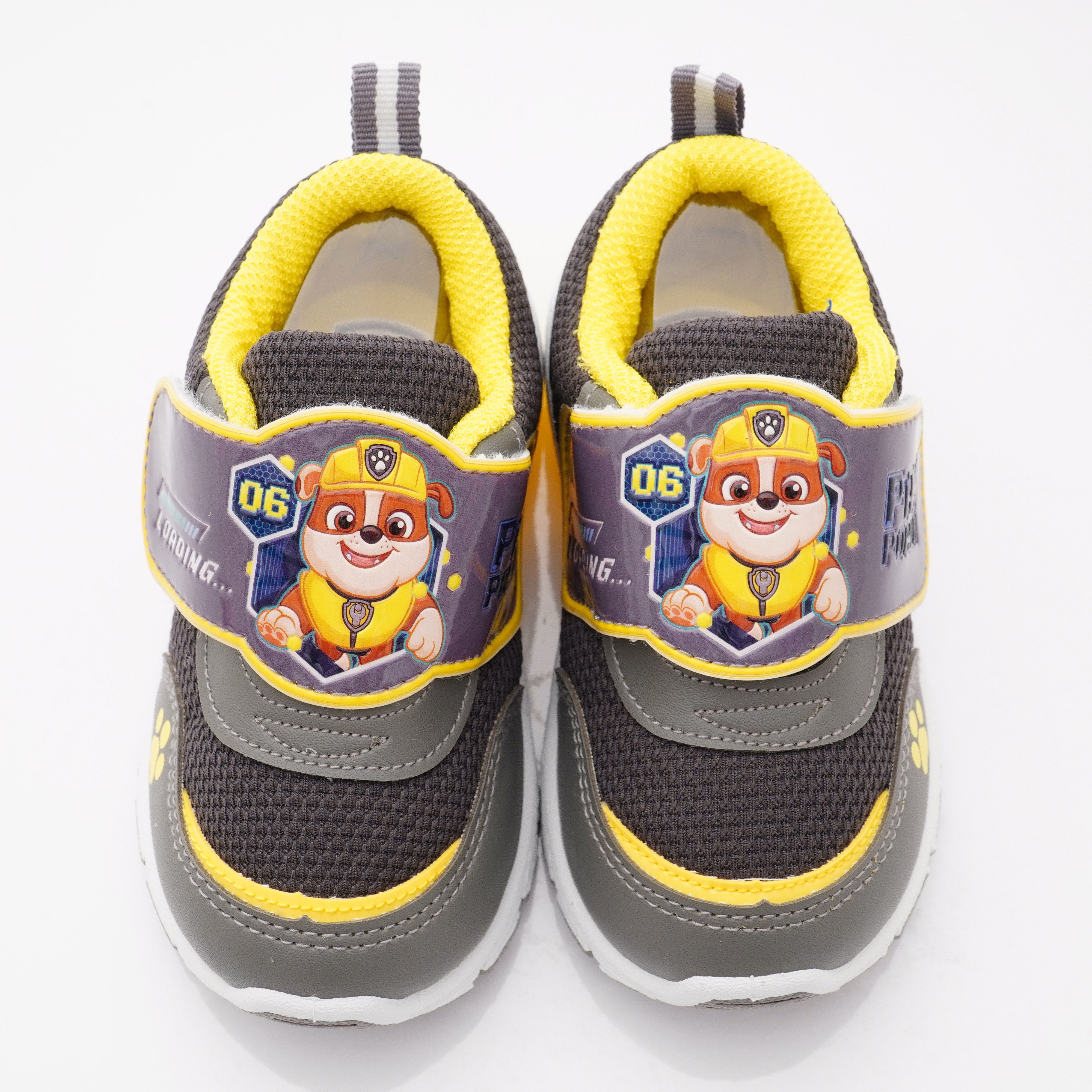 汪汪隊立大功 - 卡通童鞋-小礫電燈運動鞋款(中小童段)-灰