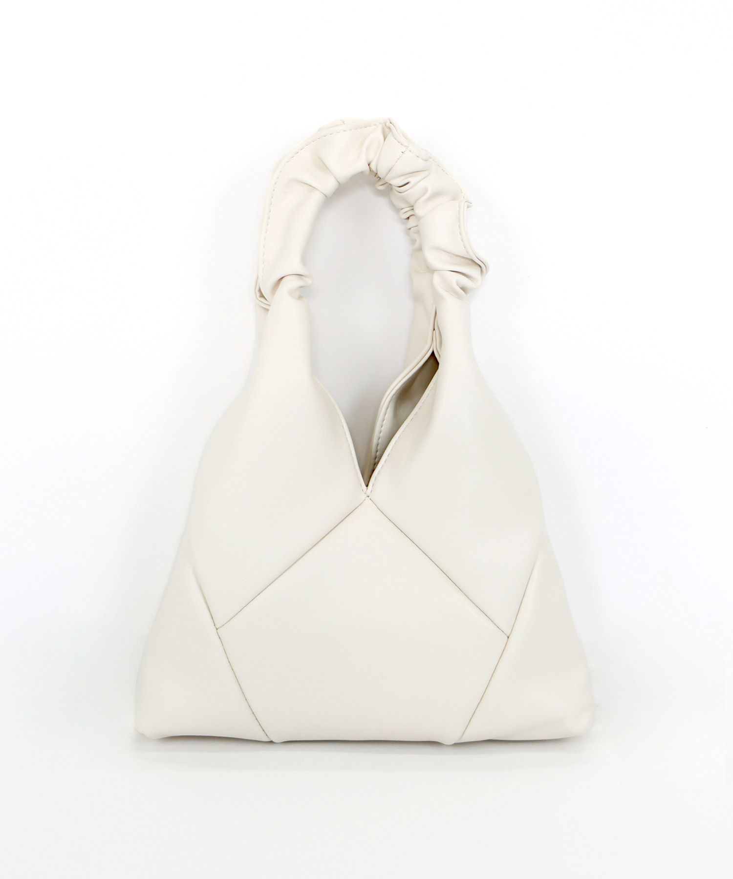 日本 BLUE EAST - 捲捲提把交叉皮革肩背包-卡其