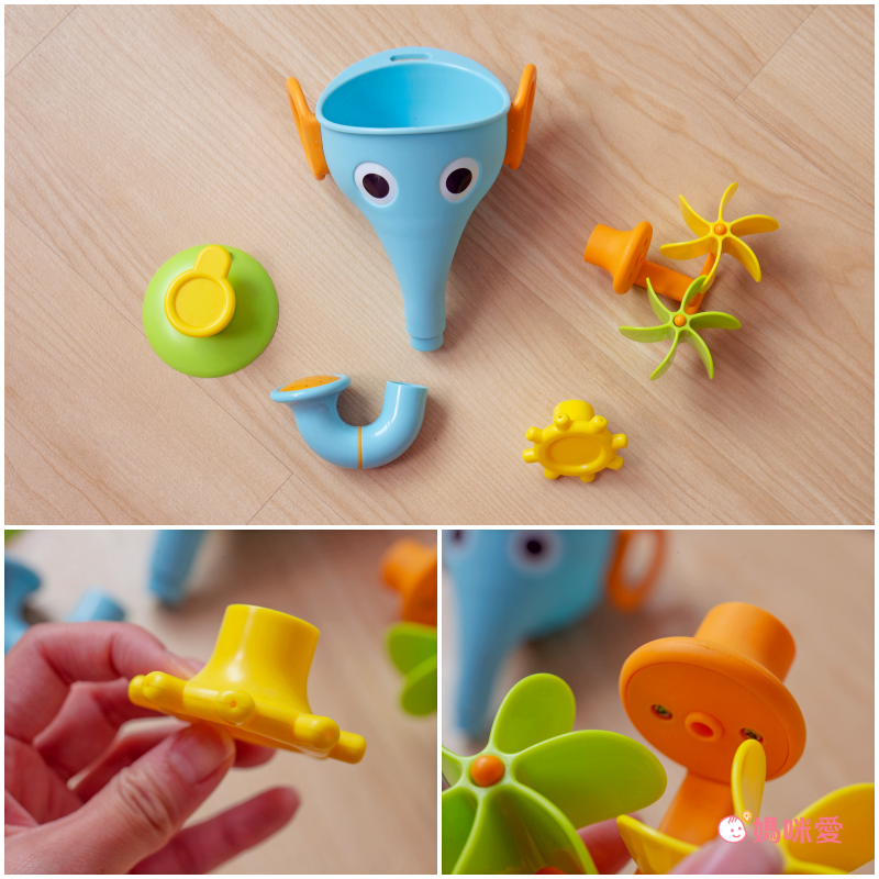 以色列 Yookidoo - 長鼻子小象戲水組-藍