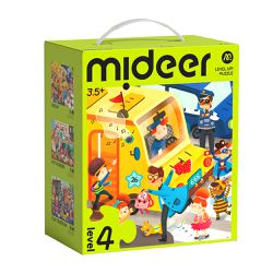 MiDeer - 進階式拼圖-寶貝的一天(LEVEL4)，2025新版