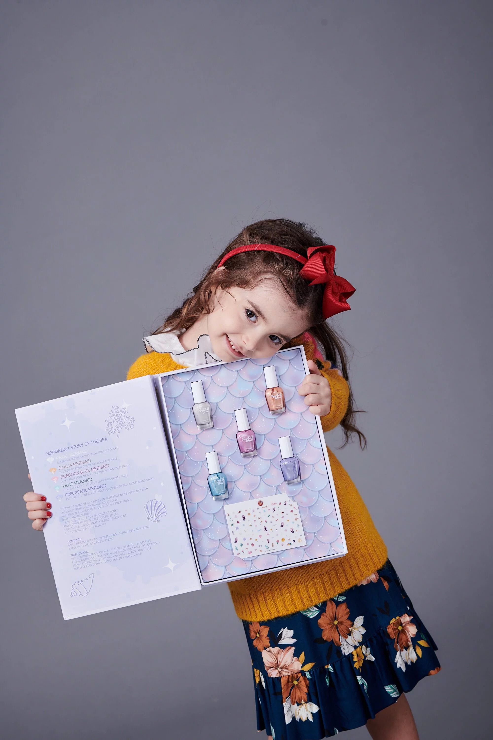 英國 MonkeyBow - 美人魚指甲彩繪禮盒