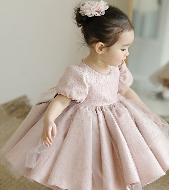 Princess 純手工訂製♚夢幻光澤緞面公主禮服