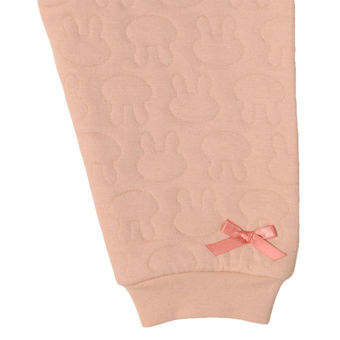 akachan honpo - 長袖鋪棉家居服-側邊按扣 兔子-粉紅色