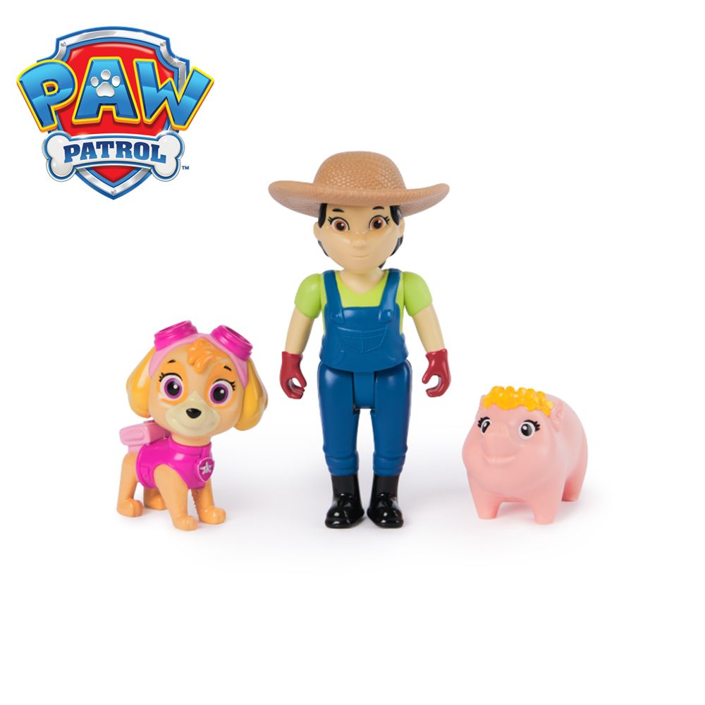 汪汪隊立大功  英雄汪汪組-天天&農夫由美