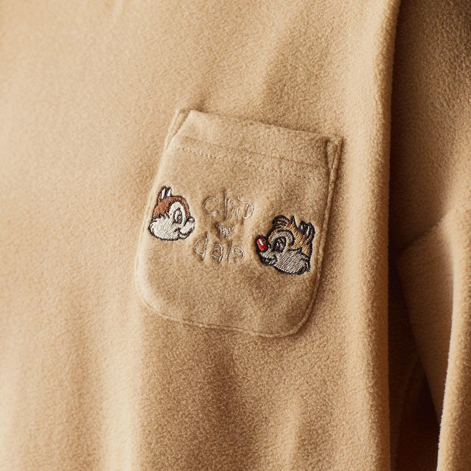 日本千趣會 - 迪士尼 柔軟長袖家居服-米奇-深灰x條紋