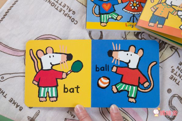 MAISY LITTLE LIBRARY/4 IN 1-盒裝書.內含4本硬頁書