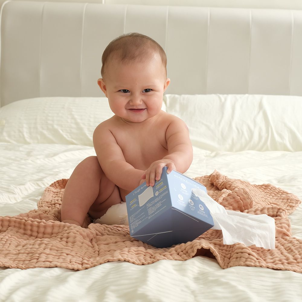 棉之境 乾濕兩用紗布毛巾 160枚-8盒