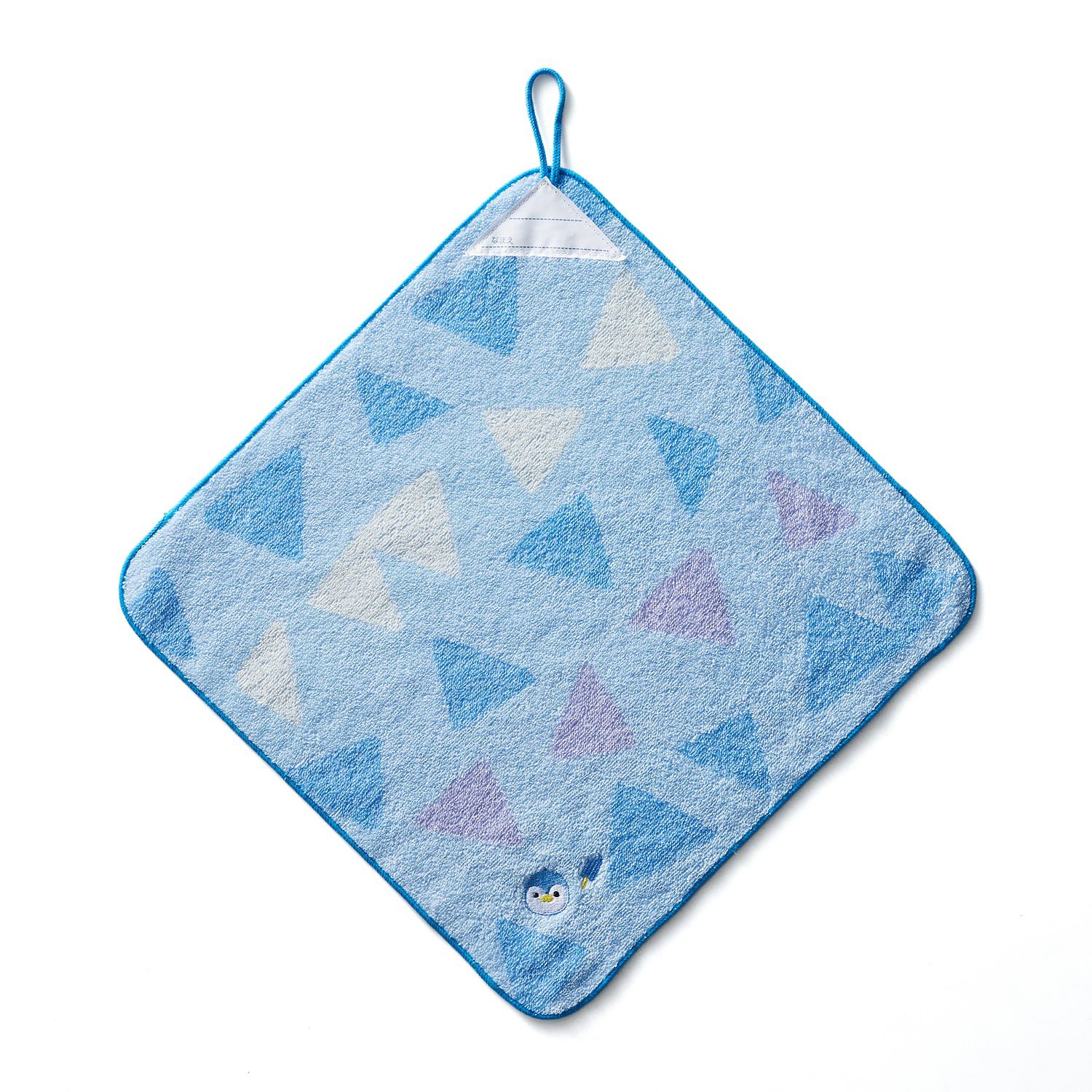 日本千趣會 - 動物刺繡純棉吸水手帕(同色2件組)-兔子-粉 (34×34cm)