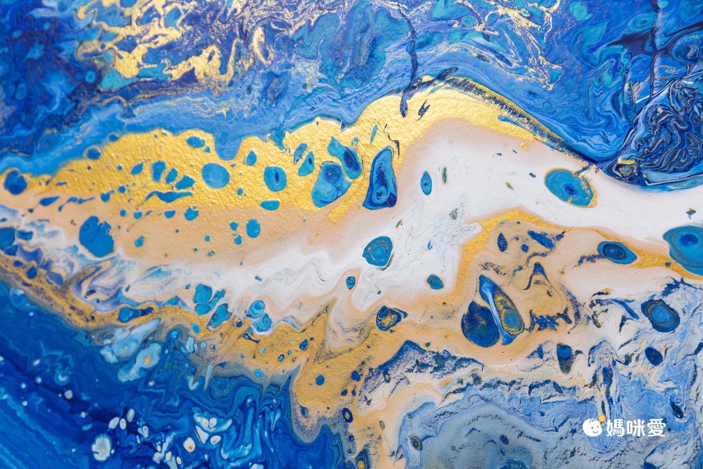 3歲也能畫出曠世巨作【 媽媽友 mamayo 】流體畫