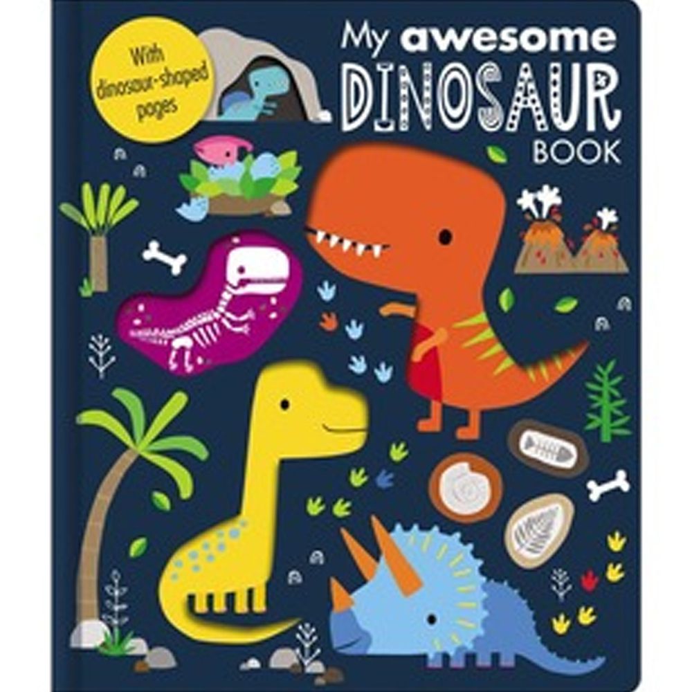 My Awesome Dinosaur Book 我的奇妙恐龍書(厚頁書)