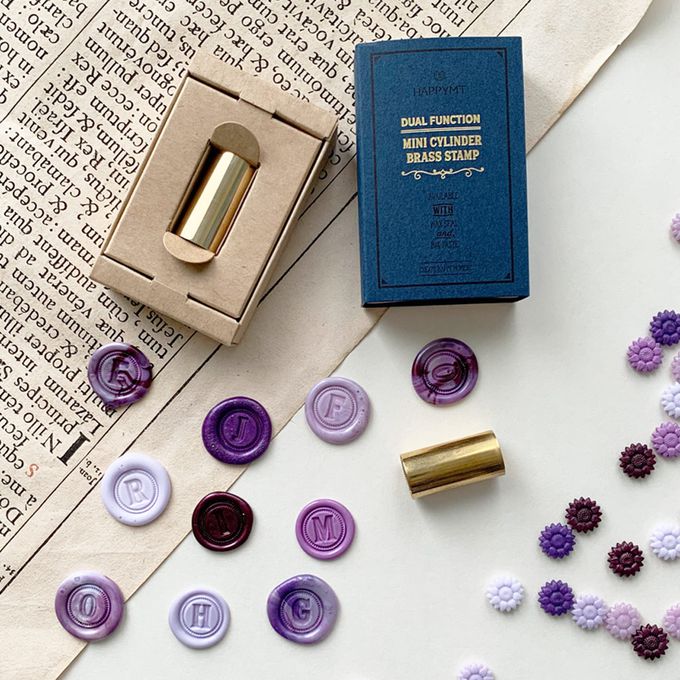 HAPPYMT - 花朵蠟粒糖果盒-紫葡萄-紫色系