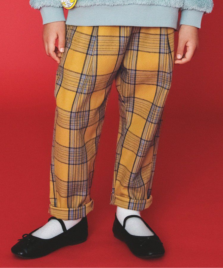 日本 BREEZE - 舒適百搭休閒長褲-暖橘