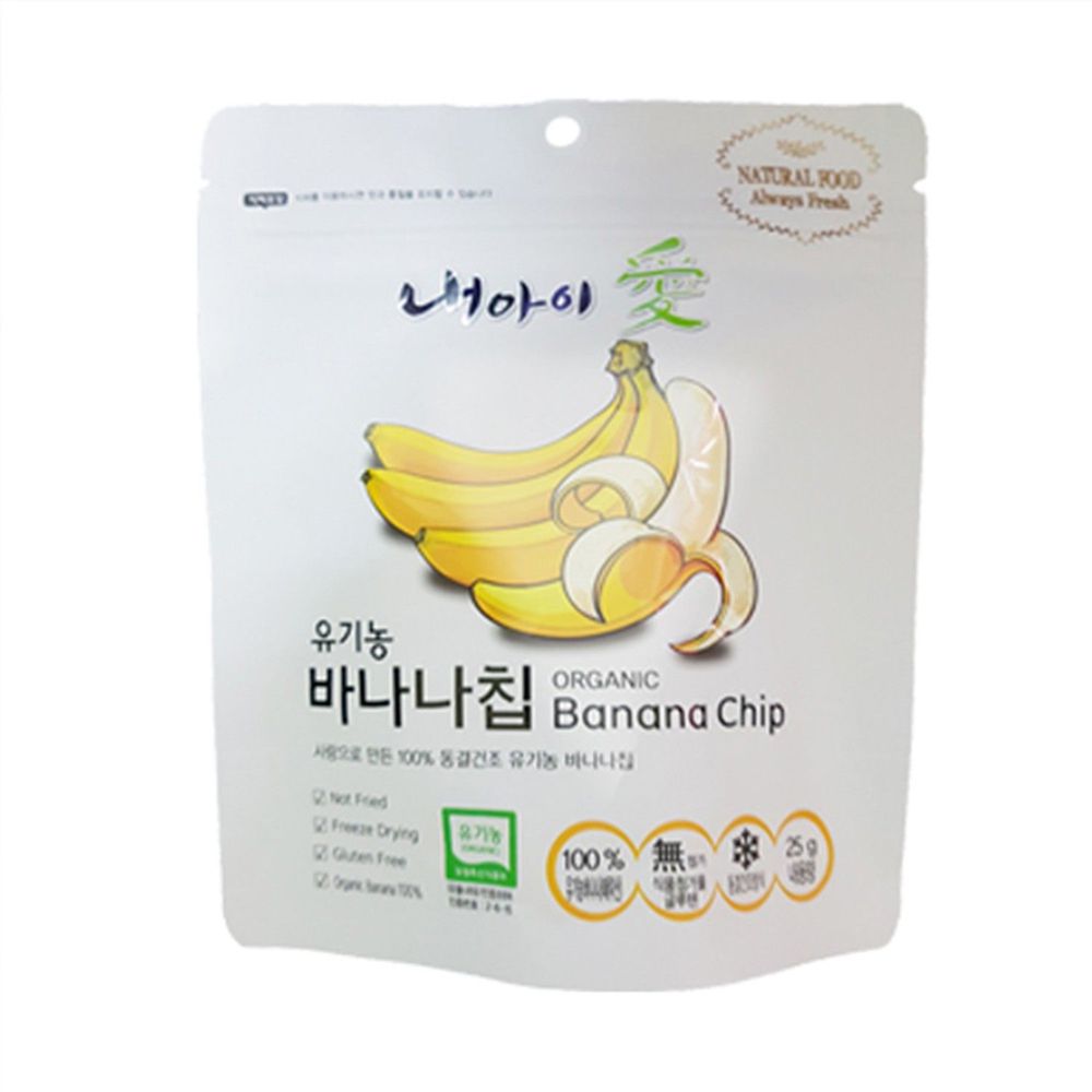 Naeiae - Naeiae韓國米餅果乾-香蕉片-效期到2020.12.01-25g